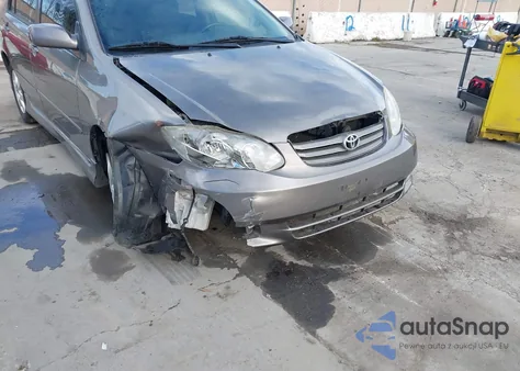 2004 Toyota Corolla S from USA, damaged, VIN 1NXBR32E84Z284836